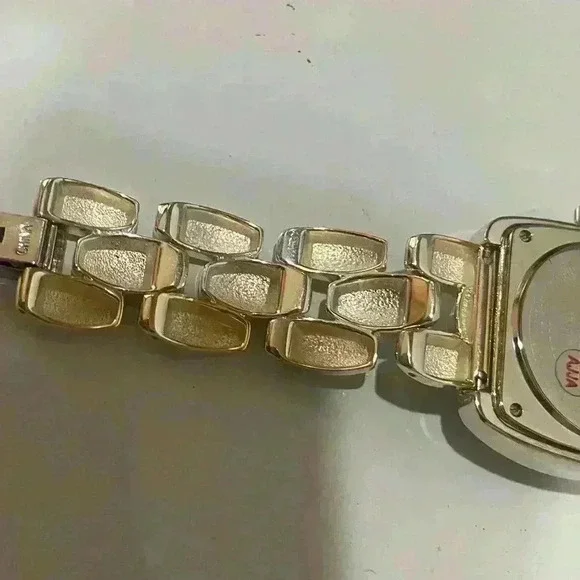 NIB Ecclissi 925 Sterling Silver 32696 Quartz Watch 35mm White Dial - Picture 11 of 12